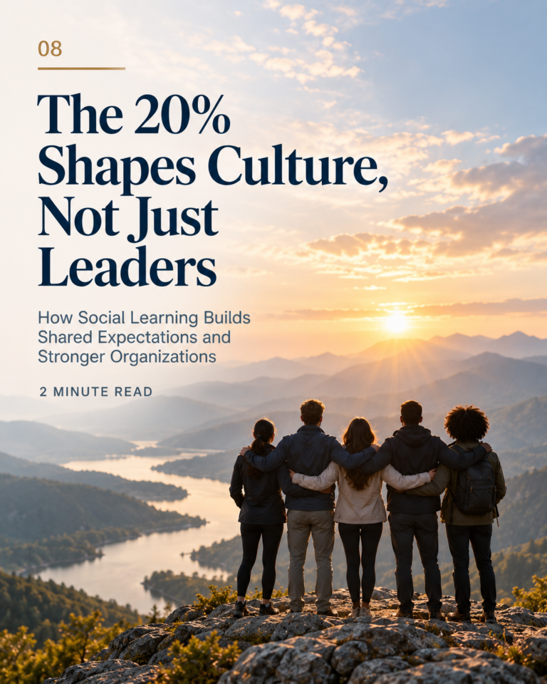 The 20% Shapes Culture, Not Just Leaders